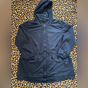 Old Navy Women’s Black Raincoat